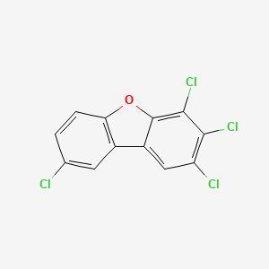 molecular formula C12H4Cl4O B3024297 2,3,4,8-Tetrachlorodibenzofuran CAS No. 83704-32-9