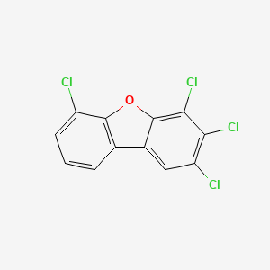 molecular formula C12H4Cl4O B3024298 2,3,4,6-Tetrachlorodibenzofuran CAS No. 83704-30-7