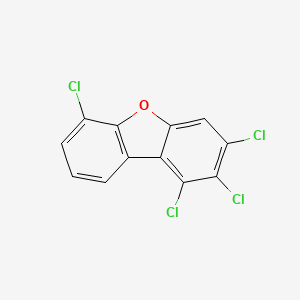 molecular formula C12H4Cl4O B3024299 1,2,3,6-Tetrachlorodibenzofuran CAS No. 83704-21-6