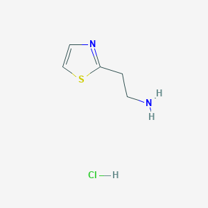 B3024323 2-(Thiazol-2-YL)ethanamine hydrochloride CAS No. 1072084-99-1