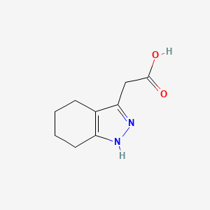 2-(4,5,6,7-tetrahydro-1H-indazol-3-yl)acetic acid