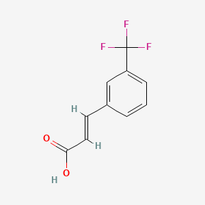 molecular formula C10H7F3O2 B3024339 m-(Trifluoromethyl)cinnamic acid CAS No. 67801-07-4