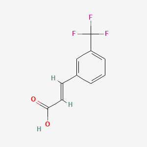 molecular formula C10H7F3O2 B3024339 3-(Trifluoromethyl)cinnamic acid CAS No. 67801-07-4