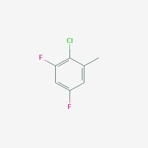 molecular formula C7H5ClF2 B3024342 2-Chloro-1,5-difluoro-3-methylbenzene CAS No. 1261737-12-5