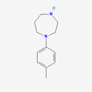 molecular formula C12H18N2 B3024349 1-(4-Methylphenyl)-1,4-diazepane CAS No. 41885-96-5