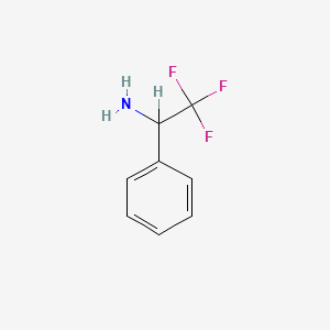 molecular formula C8H8F3N B3024361 2,2,2-Trifluoro-1-phenylethylamine CAS No. 51586-24-4