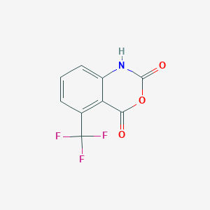 molecular formula C9H4F3NO3 B3024414 6-(Trifluoromethyl)isatoic anhydride CAS No. 387-18-8