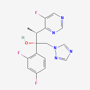 molecular formula C16H14F3N5O B3024431 Voriconazole CAS No. 188416-29-7