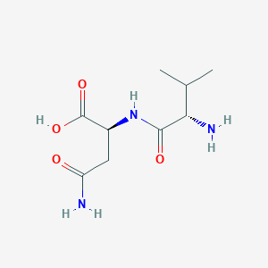molecular formula C9H17N3O4 B3024433 H-Val-Asn-OH CAS No. 66170-00-1