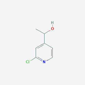 molecular formula C7H8ClNO B3024453 1-(2-Chloropyridin-4-yl)ethanol CAS No. 1245644-98-7