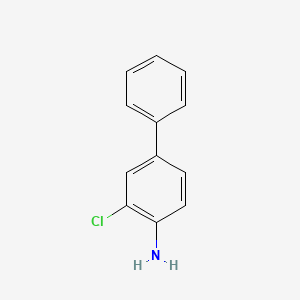 molecular formula C12H10ClN B3024458 3-Chloro-biphenyl-4-ylamine CAS No. 7285-66-7