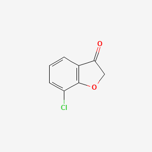 molecular formula C8H5ClO2 B3024460 7-Chlorobenzofuran-3(2H)-one CAS No. 3260-94-4