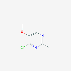B3024496 4-Chloro-5-methoxy-2-methylpyrimidine CAS No. 698-33-9