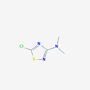 5-chloro-N,N-dimethyl-1,2,4-thiadiazol-3-amine