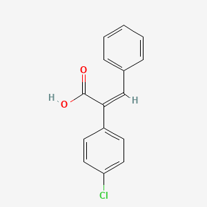 (2Z)-2-(4-chlorophenyl)-3-phenylacrylic acid