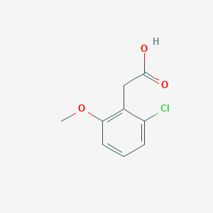 molecular formula C9H9ClO3 B3024523 2-(2-Chloro-6-methoxyphenyl)acetic acid CAS No. 170737-94-7