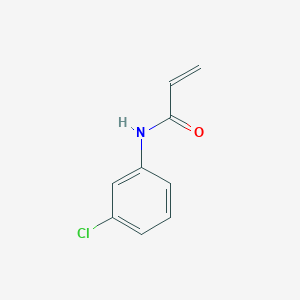 molecular formula C9H8ClNO B3024535 N-(3-chlorophenyl)acrylamide CAS No. 7017-16-5