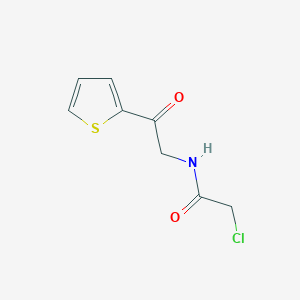 molecular formula C8H8ClNO2S B3024536 2-Chloro-N-(2-oxo-2-thiophen-2-yl-ethyl)-acetamide CAS No. 70996-66-6