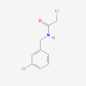molecular formula C9H9Cl2NO B3024537 2-Chloro-N-(3-chlorobenzyl)acetamide CAS No. 99585-87-2