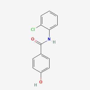 molecular formula C13H10ClNO2 B3024568 N-(2-chlorophenyl)-4-hydroxybenzamide CAS No. 62639-20-7