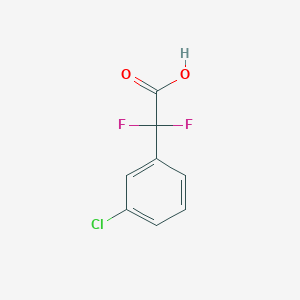 2-(3-Chlorophenyl)-2,2-difluoroacetic acid