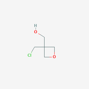 molecular formula C5H9ClO2 B3024602 (3-Chloromethyloxetan-3-yl)methanol CAS No. 4351-77-3