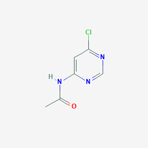molecular formula C6H6ClN3O B3024612 N-(6-chloropyrimidin-4-yl)acetamide CAS No. 89379-94-2