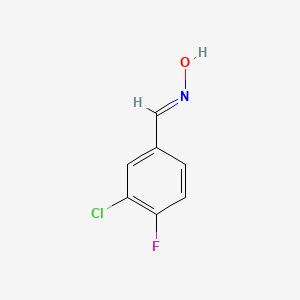 3-Chloro-4-fluorobenzaldehyde oxime