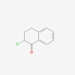 molecular formula C10H9ClO B3024617 2-Chloro-3,4-dihydronaphthalen-1(2H)-one CAS No. 17215-80-4