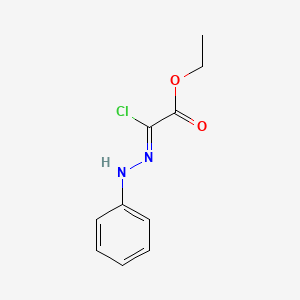 molecular formula C10H11ClN2O2 B3024630 2-Chloro-2-(phenylhydrazono)acetic acid ethyl ester CAS No. 28663-68-5