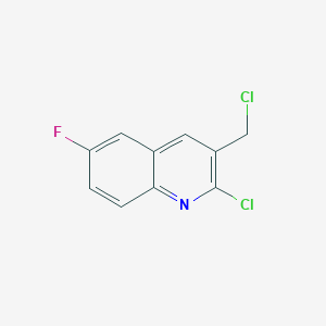 2-Chloro-3-chloromethyl-6-fluoroquinoline