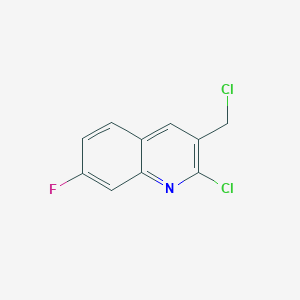 2-Chloro-3-chloromethyl-7-fluoroquinoline