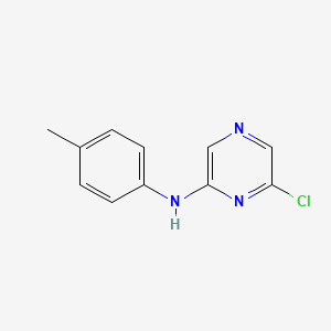 6-Chloro-N-(4-methylphenyl)-2-pyrazinamine