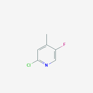 2-Chloro-5-fluoro-4-methylpyridine