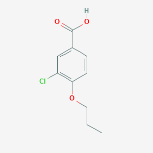 molecular formula C10H11ClO3 B3024717 3-Chloro-4-propoxybenzoic acid CAS No. 76327-32-7