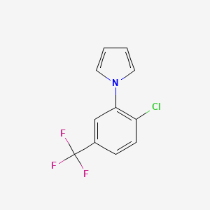 1-[2-chloro-5-(trifluoromethyl)phenyl]-1H-pyrrole