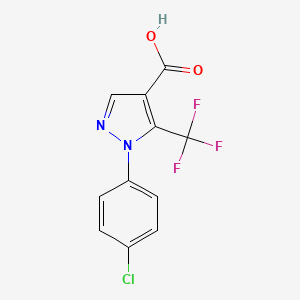 1-(4-Chlorophenyl)-5-(trifluoromethyl)-1h-pyrazole-4-carboxylic acid