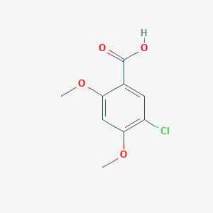molecular formula C9H9ClO4 B3024745 5-Chloro-2,4-dimethoxybenzoic acid CAS No. 23053-81-8