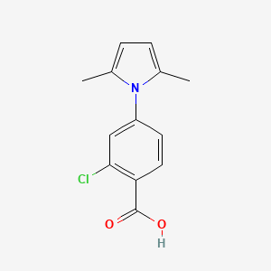 2-Chloro-4-(2,5-dimethyl-pyrrol-1-yl)-benzoic acid