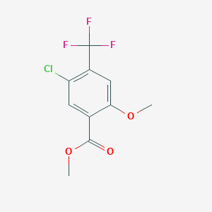 Methyl 5-chloro-2-methoxy-4-(trifluoromethyl)benzoate