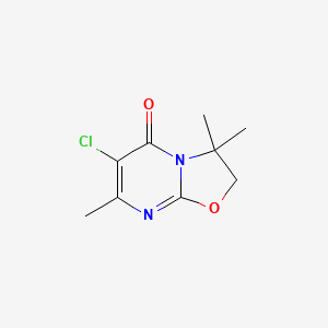 6-chloro-3,3,7-trimethyl-2H-[1,3]oxazolo[3,2-a]pyrimidin-5-one