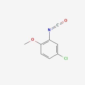molecular formula C8H6ClNO2 B3024756 5-Chloro-2-methoxyphenyl isocyanate CAS No. 55440-54-5
