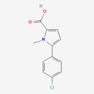 5-(4-chlorophenyl)-1-methyl-1H-pyrrole-2-carboxylic acid