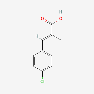 molecular formula C10H9ClO2 B3024767 3-(4-Chlorophenyl)-2-methylacrylic acid CAS No. 1202-60-4