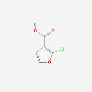 molecular formula C5H3ClO3 B3024774 2-Chlorofuran-3-carboxylic acid CAS No. 31491-45-9