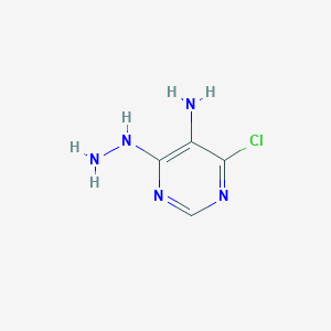 4-Chloro-6-hydrazinylpyrimidin-5-amine