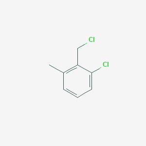 molecular formula C8H8Cl2 B3024781 1-Chloro-2-(chloromethyl)-3-methylbenzene CAS No. 55676-90-9