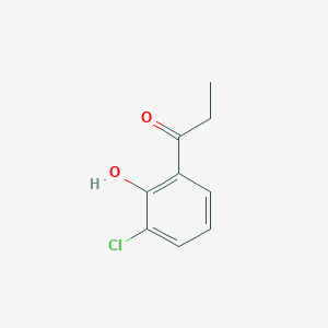 1-(3-Chloro-2-hydroxyphenyl)propan-1-one