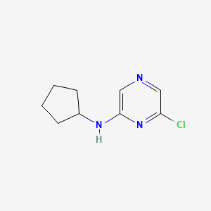 6-Chloro-N-cyclopentyl-2-pyrazinamine