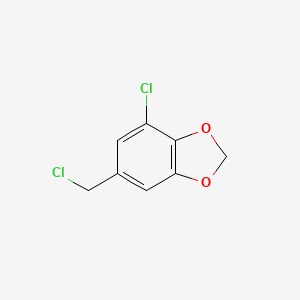 4-Chloro-6-(chloromethyl)-1,3-benzodioxole